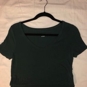 Dark green shirt